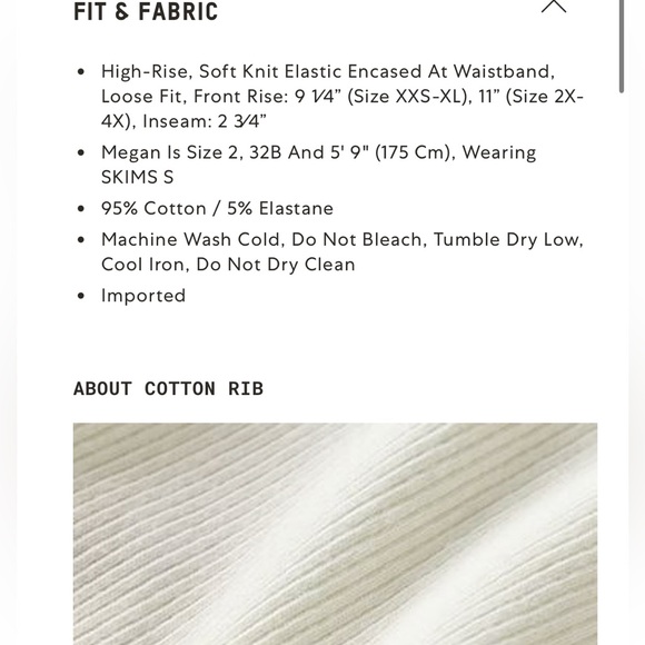 NWT SKIMS black loose shorts size M - Picture 5 of 5